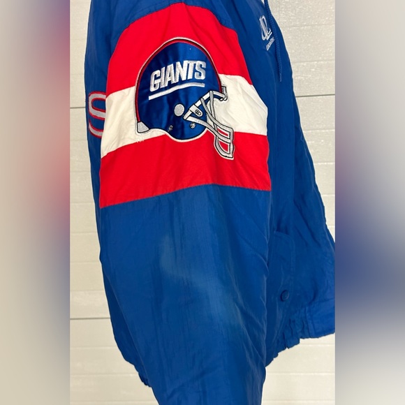 NFL Pro line Authentic New York Giants full zip hooded jacket sz XL - Picture 7 of 13